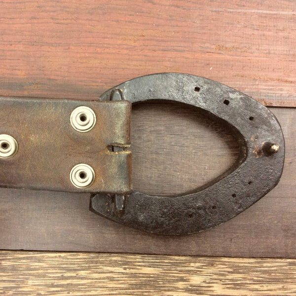 Lucky Horseshoe Belt Buckle